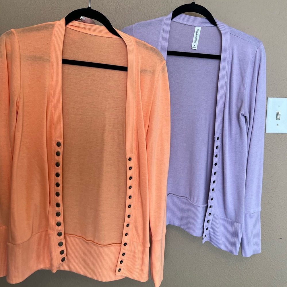 Two Cardigans size small